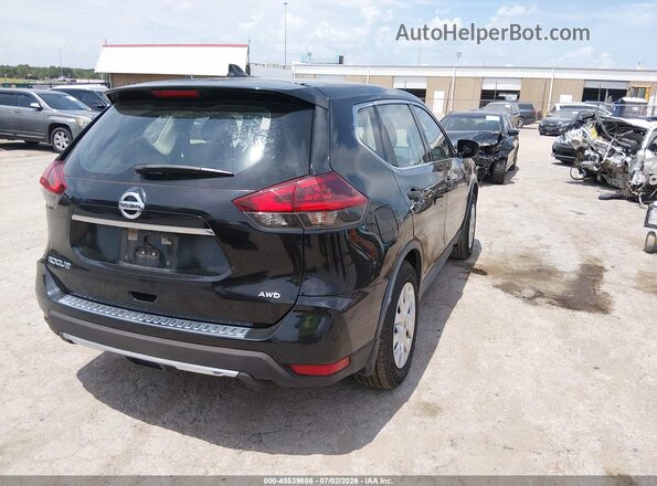 KNMAT2MV4JP520062 2018 NISSAN ROGUE Black Tył prawy
