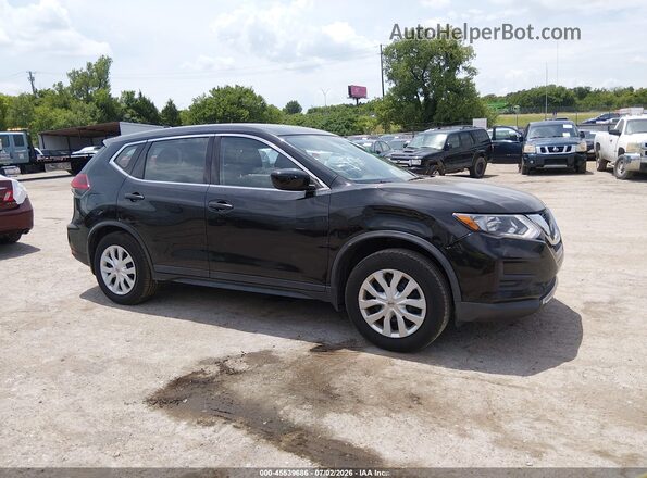 KNMAT2MV4JP520062 2018 NISSAN ROGUE Black Widok wnętrza 360 stopni