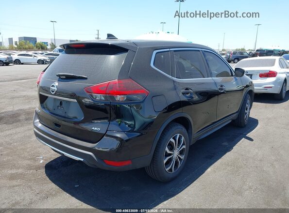 KNMAT2MV4JP522135 2018 NISSAN ROGUE Black უკანა მარჯვენა
