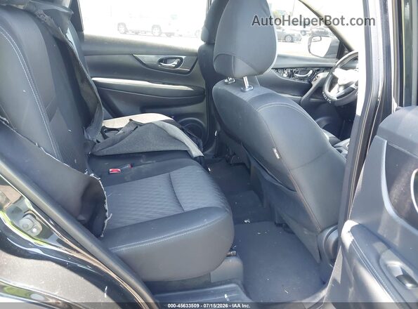KNMAT2MV4JP522135 2018 NISSAN ROGUE Black VIN კოდის სტიკერის ხედი