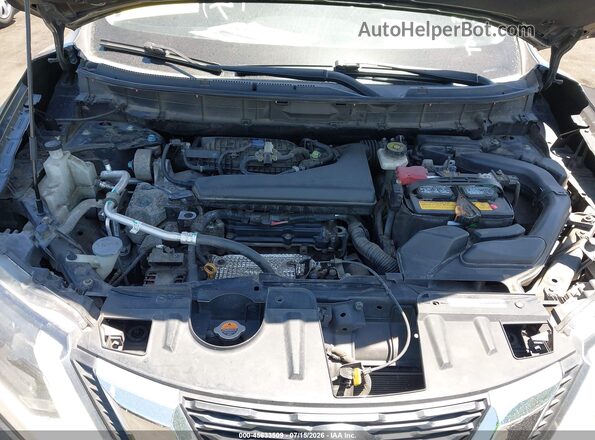 KNMAT2MV4JP522135 2018 NISSAN ROGUE Black უკანა ხედი