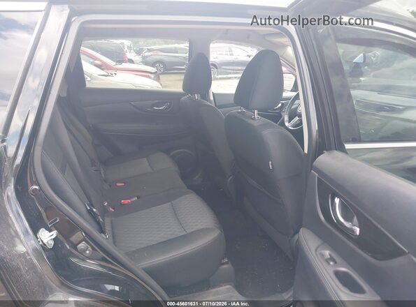 KNMAT2MV4JP538237 2018 NISSAN ROGUE Black VIN კოდის სტიკერის ხედი