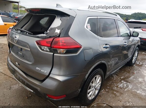 KNMAT2MV4JP559461 2018 NISSAN ROGUE Gray Trasero derecho