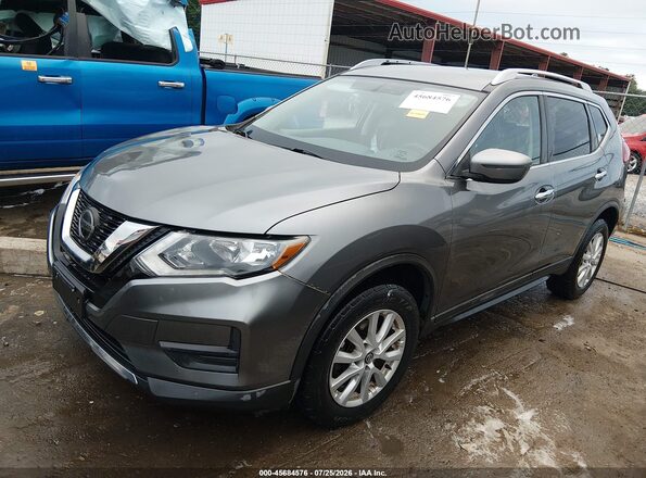 KNMAT2MV4JP559461 2018 NISSAN ROGUE Gray Vista tres cuartos delantera izquierda