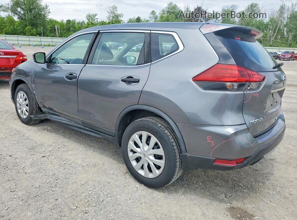 KNMAT2MV4JP568032 2018 NISSAN ROGUE Gray Rear left
