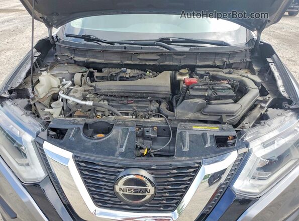 KNMAT2MV4JP568032 2018 NISSAN ROGUE Gray Engine compartment view