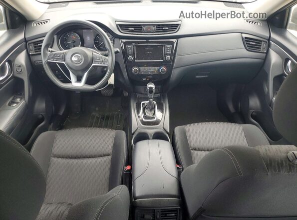 KNMAT2MV4JP574235 2018 NISSAN ROGUE Gray Вид панелі приладів