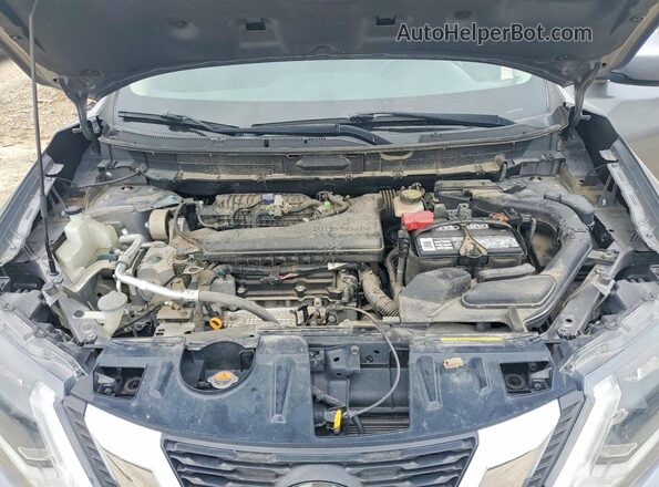 KNMAT2MV4JP574235 2018 NISSAN ROGUE Gray Вид задньої частини салону