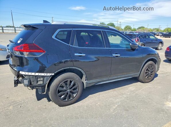 KNMAT2MV4KP507314 2019 NISSAN ROGUE Черный Задняя правая четверть