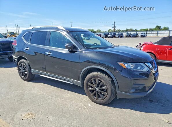 KNMAT2MV4KP507314 2019 NISSAN ROGUE Черный Передняя правая четверть