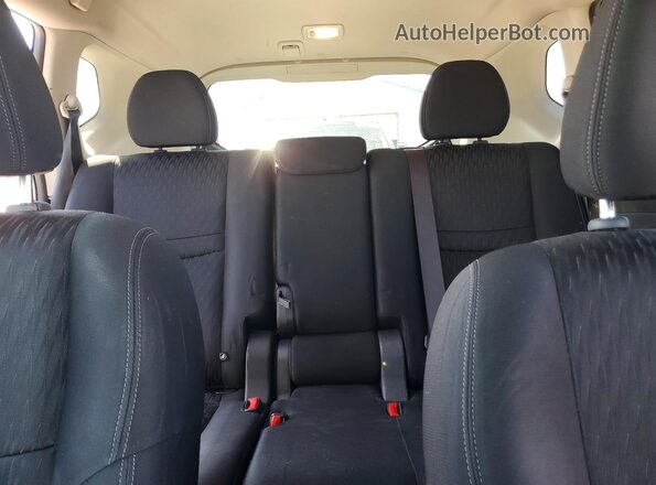 KNMAT2MV4KP507314 2019 NISSAN ROGUE Черный Вид задних сидений