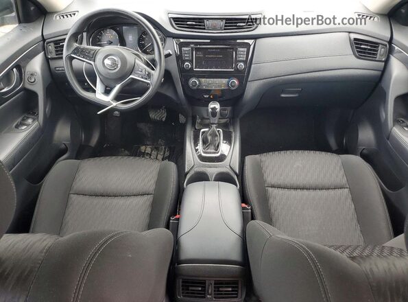 KNMAT2MV4LP522123 2020 NISSAN ROGUE Black Առջևի վահանակի տեսք