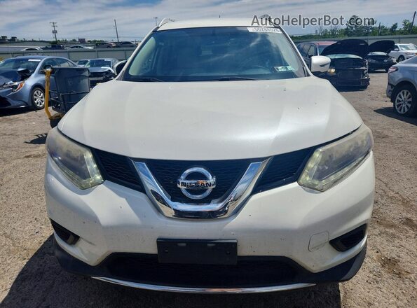 KNMAT2MV5GP623998 2016 NISSAN ROGUE Белый Вид спереди