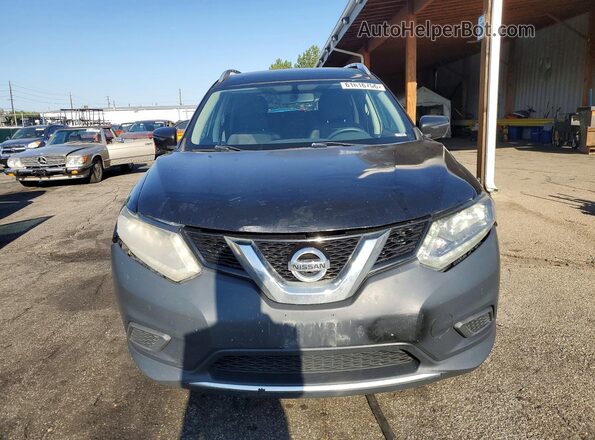 KNMAT2MV5GP628635 2016 NISSAN ROGUE Black Vista frontal