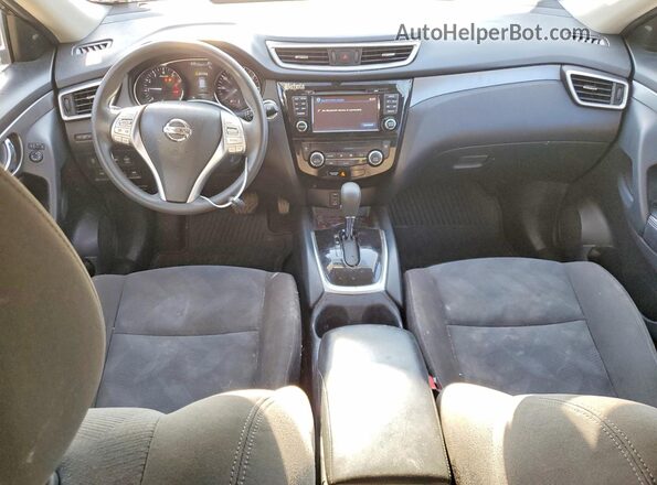 KNMAT2MV5GP628635 2016 NISSAN ROGUE Black Vista del salpicadero