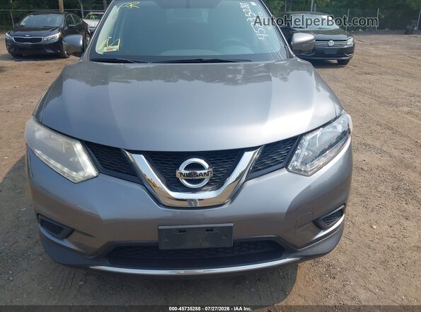 KNMAT2MV5GP629140 2016 NISSAN ROGUE Silver Widok z przodu