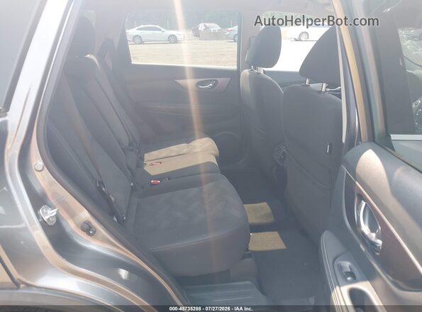 KNMAT2MV5GP629140 2016 NISSAN ROGUE Silver Widok naklejki z numerem VIN