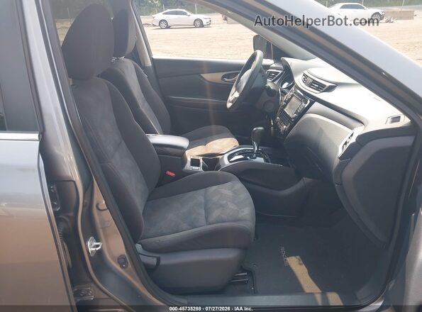 KNMAT2MV5GP629140 2016 NISSAN ROGUE Silver Widok wnętrza z przodu