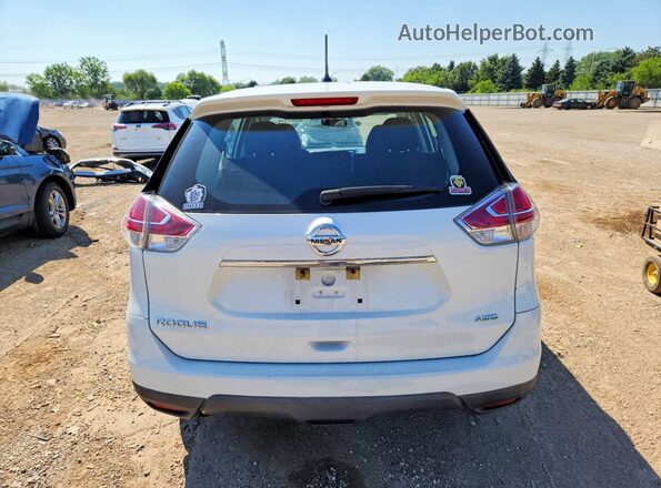 KNMAT2MV5GP644169 2016 NISSAN ROGUE White Rear view