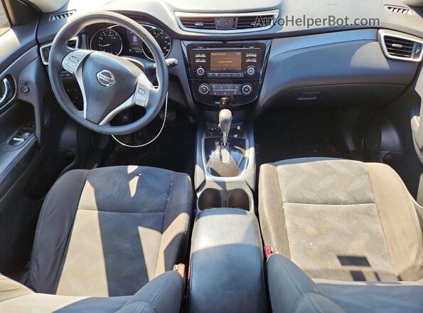 KNMAT2MV5GP644169 2016 NISSAN ROGUE White Dashboard view