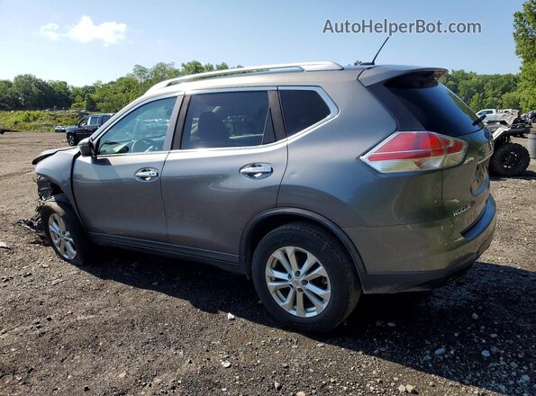 KNMAT2MV5GP657357 2016 NISSAN ROGUE Gray Rear left