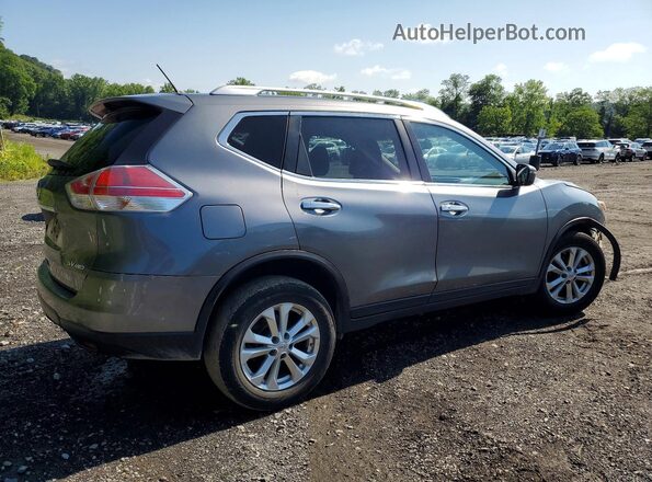 KNMAT2MV5GP657357 2016 NISSAN ROGUE Gray Rear right