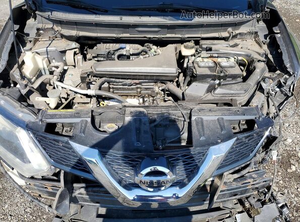 KNMAT2MV5GP657357 2016 NISSAN ROGUE Gray Engine compartment view