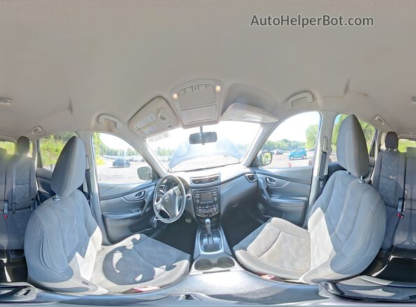 KNMAT2MV5GP657357 2016 NISSAN ROGUE Gray 360 interior view