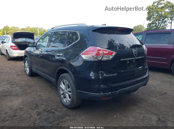 KNMAT2MV5GP688172 2016 NISSAN ROGUE Black Հետևի ձախ