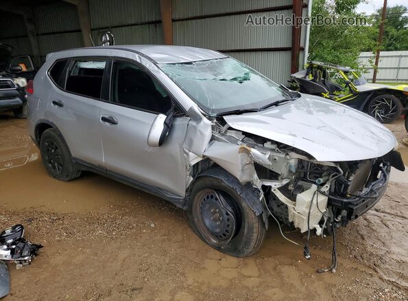 KNMAT2MV5GP688253 2016 NISSAN ROGUE Silver Przód prawy