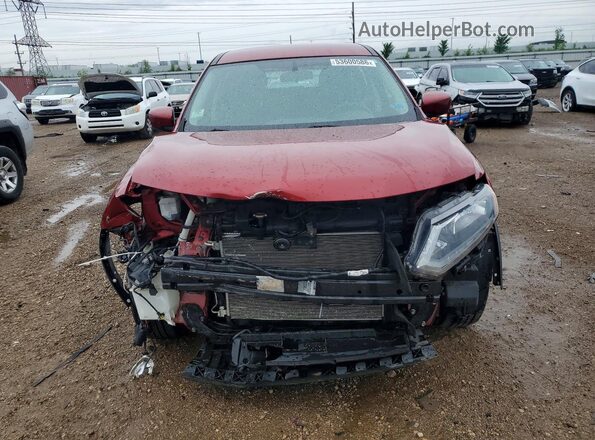 KNMAT2MV5GP717878 2016 NISSAN ROGUE Красный Вид спереди