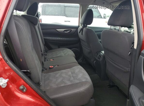 KNMAT2MV5GP717878 2016 NISSAN ROGUE Красный Вид задних сидений