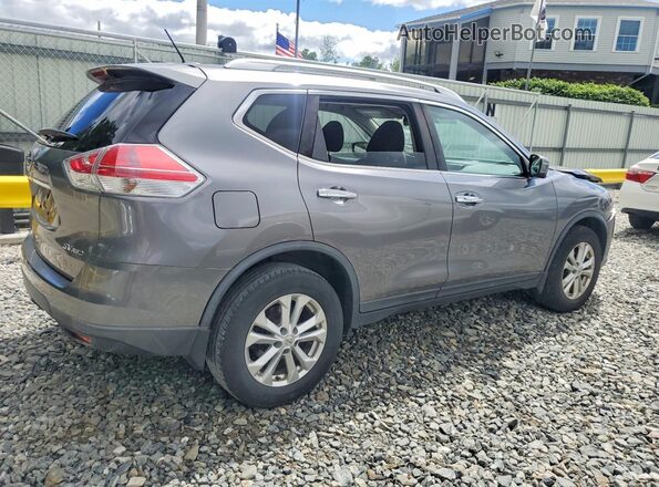 KNMAT2MV5GP723857 2016 NISSAN ROGUE Gray Rear right