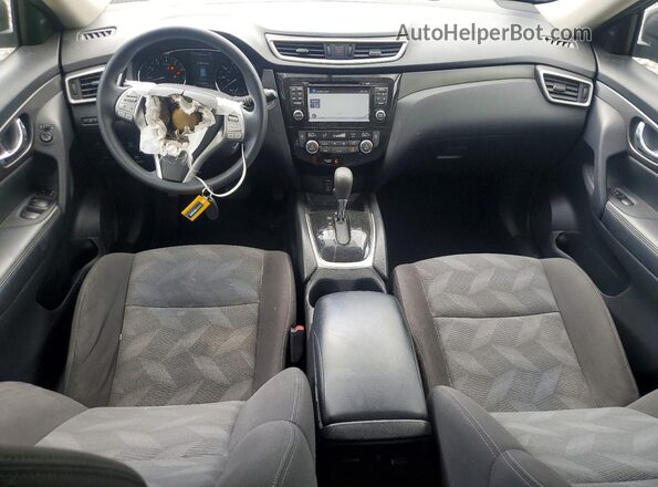 KNMAT2MV5GP723857 2016 NISSAN ROGUE Gray Dashboard view