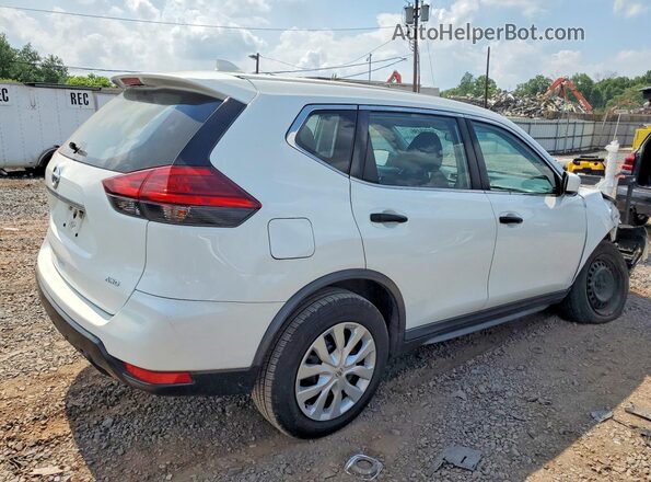 KNMAT2MV5HP510263 2017 NISSAN ROGUE White Tył prawy