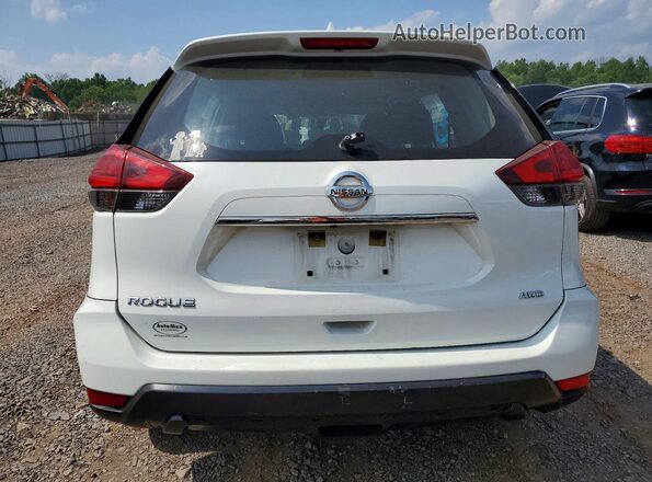KNMAT2MV5HP510263 2017 NISSAN ROGUE White Widok z tyłu