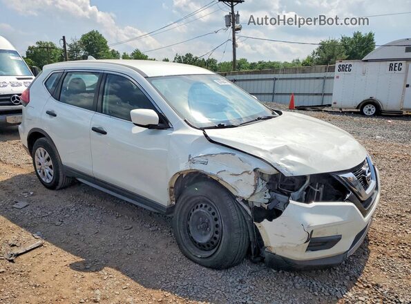 KNMAT2MV5HP510263 2017 NISSAN ROGUE White Przód prawy
