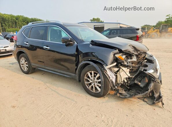 KNMAT2MV5HP514586 2017 NISSAN ROGUE Black Передня права чверть