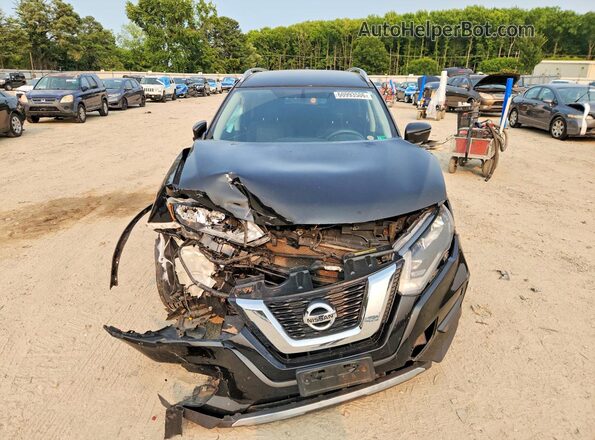 KNMAT2MV5HP514586 2017 NISSAN ROGUE Black Вид спереду
