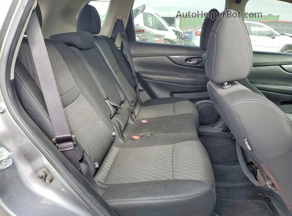 KNMAT2MV5HP521599 2017 NISSAN ROGUE Gray Vista interior trasera