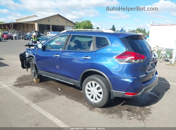 KNMAT2MV5HP553808 2017 NISSAN ROGUE Blue უკანა მარცხენა