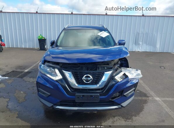 KNMAT2MV5HP553808 2017 NISSAN ROGUE Blue ხელსაწყოთა პანელის ხედი