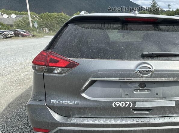 KNMAT2MV5HP579468 2017 NISSAN ROGUE Gray Вид спереду