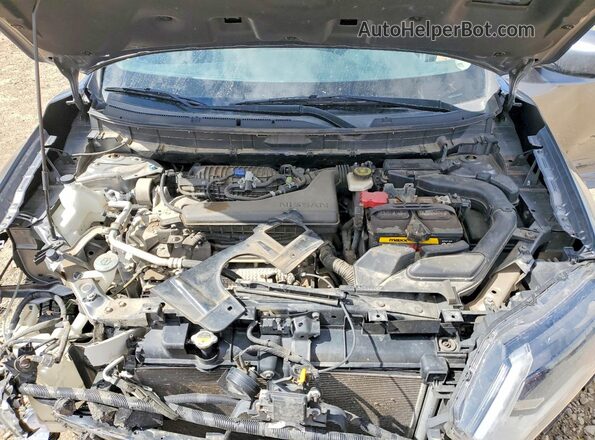 KNMAT2MV5JP536299 2018 NISSAN ROGUE Gray Вид підкапотного простору