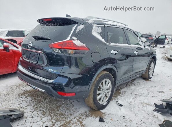 KNMAT2MV5JP616749 2018 NISSAN ROGUE Black უკანა მარჯვენა