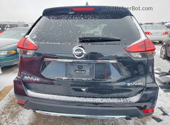 KNMAT2MV5JP616749 2018 NISSAN ROGUE Black უკანა ხედი