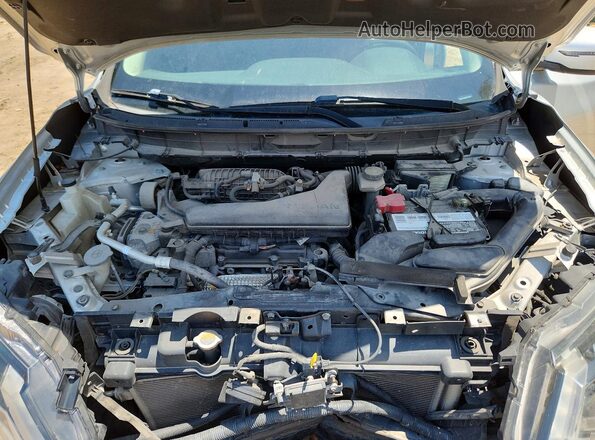 KNMAT2MV5KP504387 2019 NISSAN ROGUE Silver Вид підкапотного простору