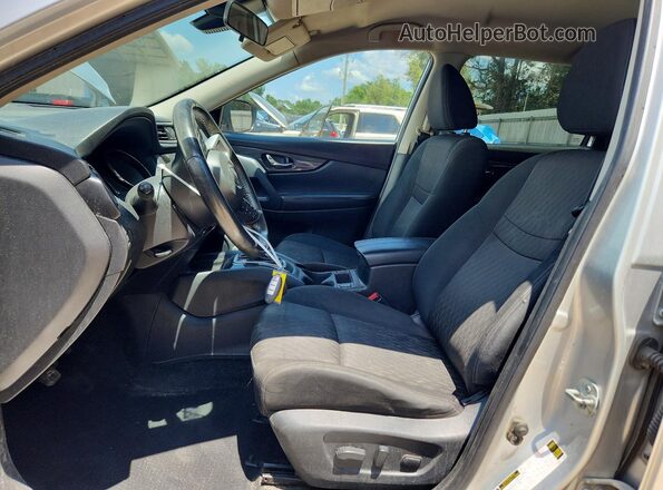 KNMAT2MV5KP504387 2019 NISSAN ROGUE Silver Вид салону спереду