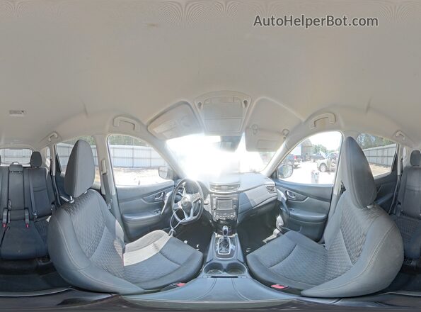 KNMAT2MV5KP504387 2019 NISSAN ROGUE Silver Панорамний вид салону 360°