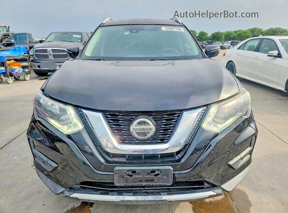 KNMAT2MV5KP526227 2019 NISSAN ROGUE Черный Вид спереди